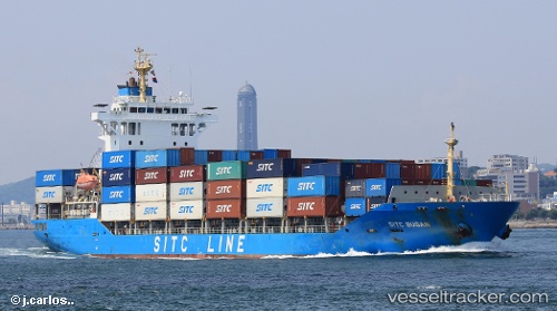 vessel Sitc Busan IMO: 9610559, Container Ship
