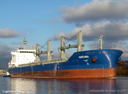 vessel Aquitania IMO: 9611278, Bulk Carrier
