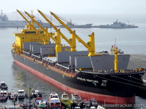 vessel African Venture IMO: 9612131, Bulk Carrier
