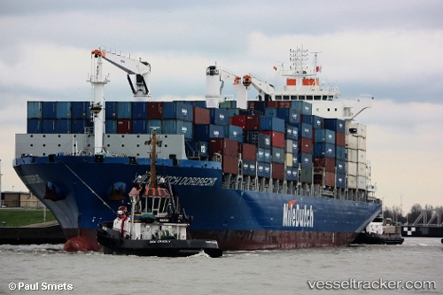 vessel San Antonio Express IMO: 9612777, Container Ship
