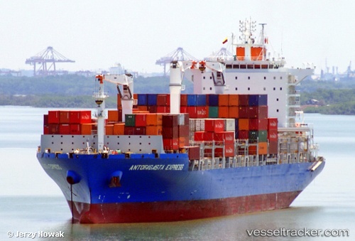 vessel Antofagasta Express IMO: 9612789, Container Ship
