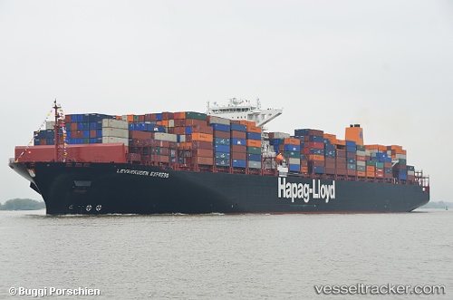 vessel Leverkusen Express IMO: 9613006, Container Ship
