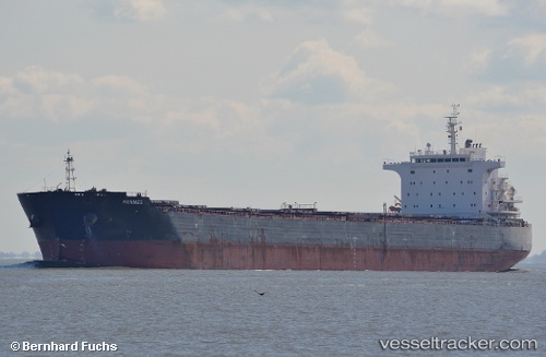 vessel Hermes IMO: 9613056, Bulk Carrier
