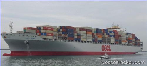 vessel Oocl Genoa IMO: 9613587, Container Ship
