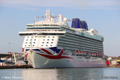 vessel Britannia IMO: 9614036, Cruise Ship
