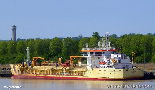 vessel Anita Conti IMO: 9614775, Hopper Dredger
