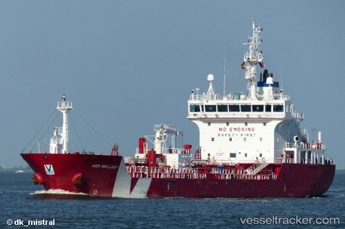 vessel Iver Brilliant IMO: 9616761, Bitumen Tanker
