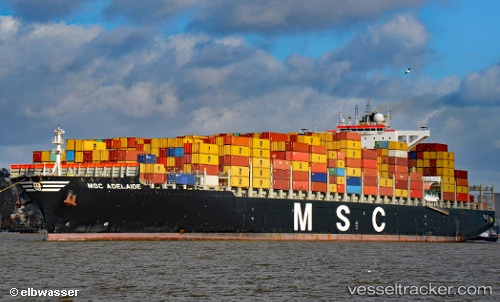 vessel Msc Adelaide IMO: 9618290, Container Ship
