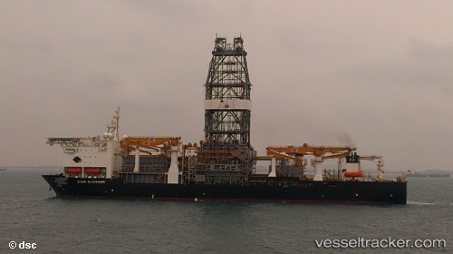 vessel Ocean Blackhawk IMO: 9618898, Drilling Ship
