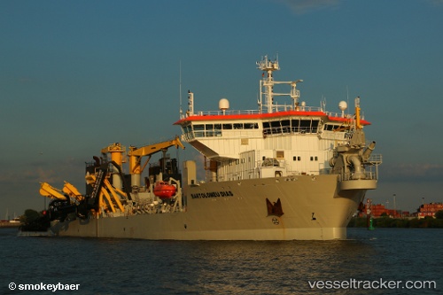 vessel Bartolomeu Dias IMO: 9618991, Hopper Dredger

