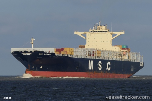 vessel Msc Altamira IMO: 9619426, Container Ship
