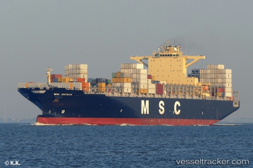 vessel Msc Antigua IMO: 9619476, Container Ship
