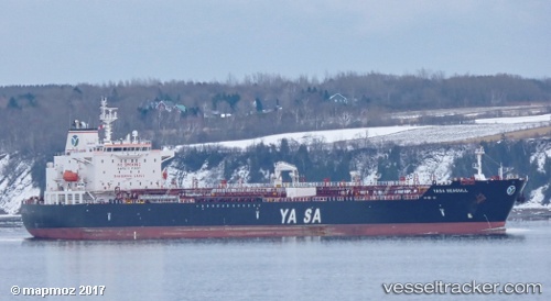 vessel Yasa Seagull IMO: 9619543, Chemical Oil Products Tanker
