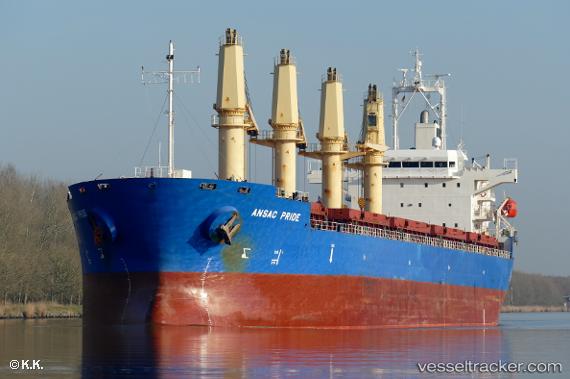 vessel Ansac Pride IMO: 9619737, Bulk Carrier
