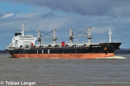 vessel Ivs Raffles IMO: 9620138, Bulk Carrier
