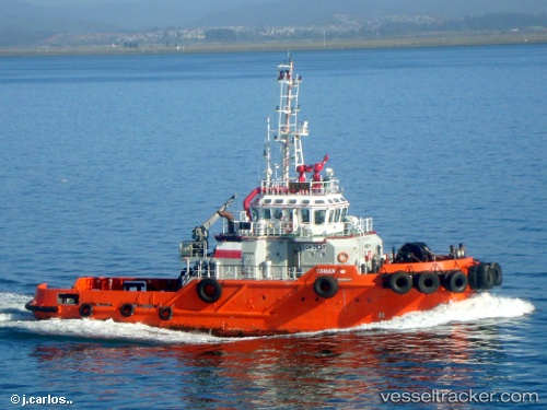 vessel Yaman IMO: 9620877, Tug
