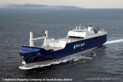 vessel Bahri Abha IMO: 9620944, Ro Ro Cargo Ship
