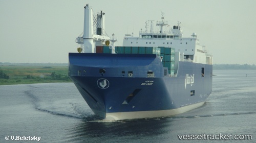 vessel Bahri Jazan IMO: 9620970, Ro Ro Cargo Ship
