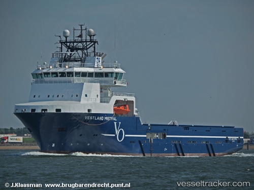 vessel REM MISTRAL IMO: 9620982, Offshore Supply Ship