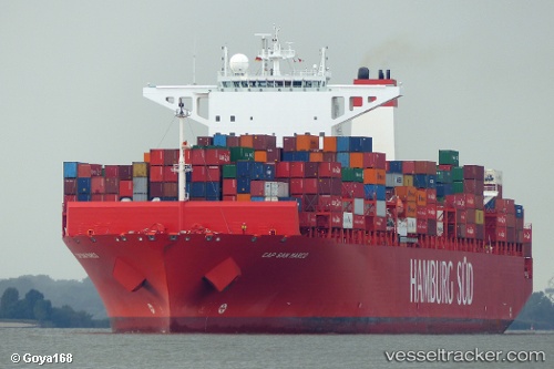 vessel Cap San Marco IMO: 9622215, Container Ship
