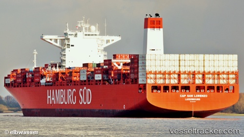 vessel Cap San Lorenzo IMO: 9622227, Container Ship

