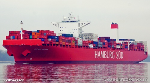 vessel Cap San Antonio IMO: 9622241, Container Ship
