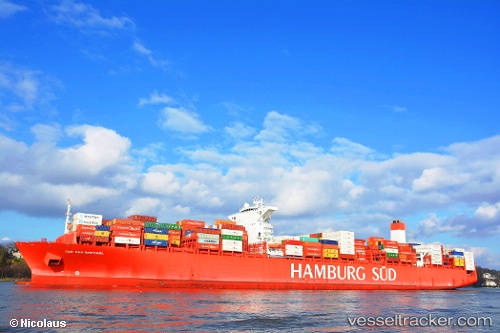 vessel Cap San Raphael IMO: 9622253, Container Ship

