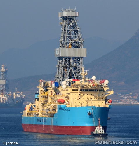 vessel Maersk Viking IMO: 9624146, Drilling Ship
