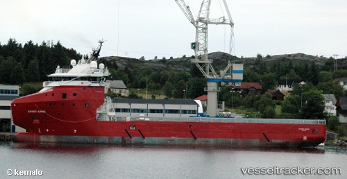 vessel Skandi Aukra IMO: 9625425, Offshore Tug Supply Ship
