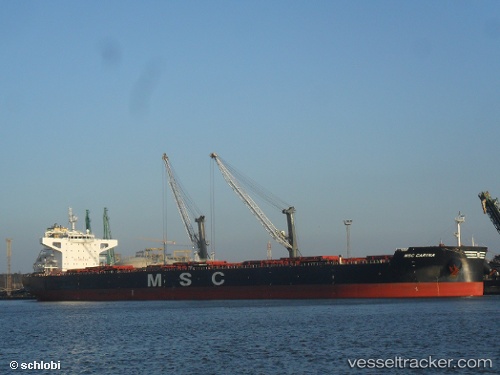 vessel Msc Carina IMO: 9625944, Bulk Carrier
