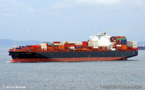 vessel Csav Trancura IMO: 9627916, Container Ship
