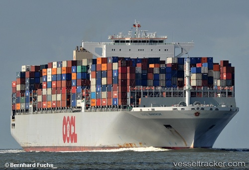 vessel Oocl Bangkok IMO: 9627978, Container Ship
