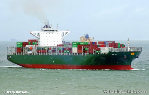 vessel Value IMO: 9628166, Container Ship
