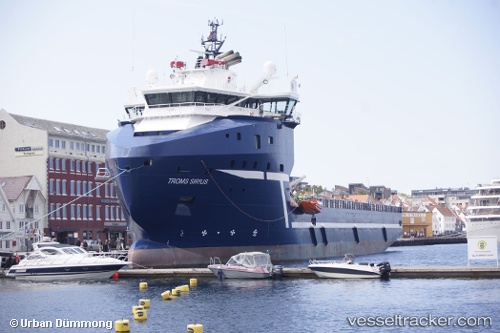 vessel Troms Sirius IMO: 9628386, Offshore Tug Supply Ship
