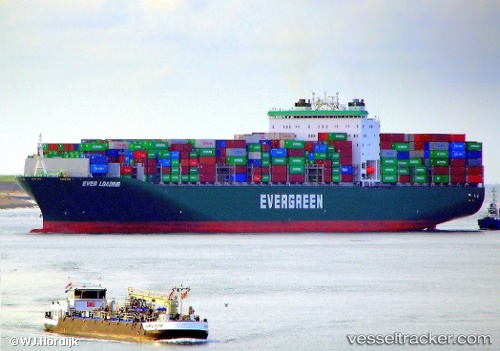 vessel Ever Loading IMO: 9629081, Container Ship
