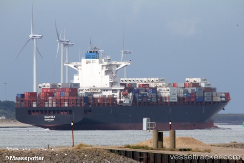 vessel Swansea IMO: 9629469, Container Ship
