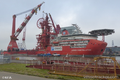 vessel Saipem Constellation IMO: 9629756, Pipe Layer
