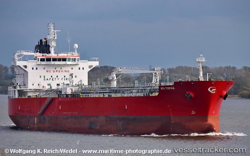 vessel Sti Topaz IMO: 9629938, Chemical Oil Products Tanker
