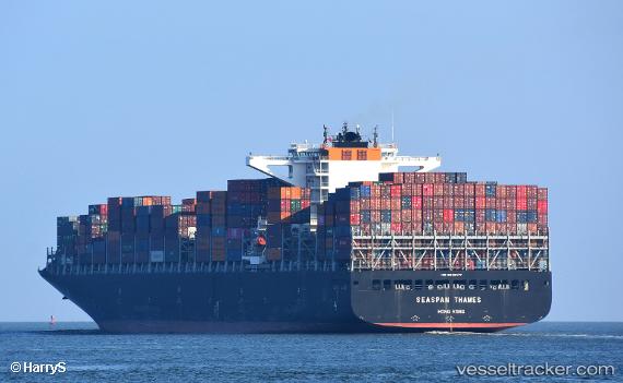 vessel Seaspan Thames IMO: 9630377, Container Ship
