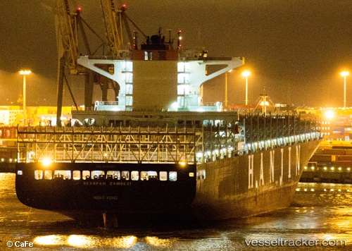 vessel Seaspan Zambezi IMO: 9630406, Container Ship
