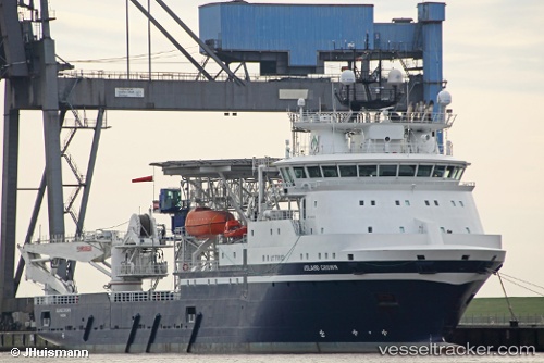 vessel Island Crown IMO: 9630535, Offshore Support Vessel

