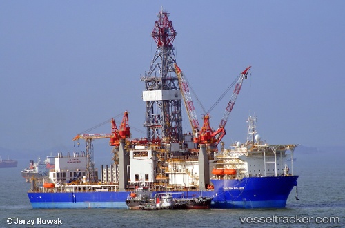 vessel Tungsten Explorer IMO: 9631735, Drilling Ship
