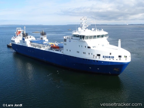 vessel Sigrid IMO: 9631840, Nuclear Fuel Carrier

