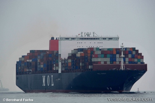vessel Apl Lion City IMO: 9631967, Container Ship
