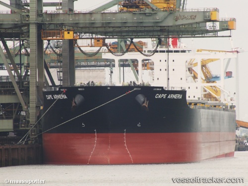 vessel Cape Armeria IMO: 9633226, Bulk Carrier

