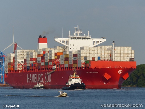 vessel Cap San Maleas IMO: 9633941, Container Ship
