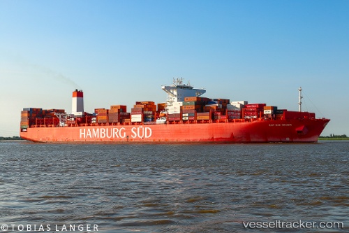 vessel Cap San Sounio IMO: 9633953, Container Ship
