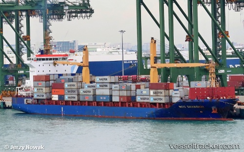 vessel Mcc Shanghai IMO: 9634684, Container Ship
