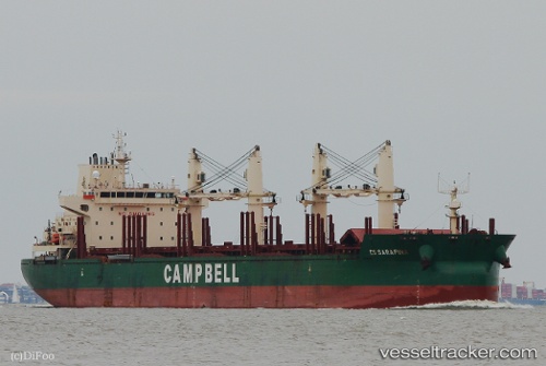 vessel Cs Sarafina IMO: 9635468, Bulk Carrier
