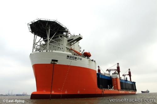 vessel Hai Yang Shi You 278 IMO: 9635793, Heavy Load Carrier
